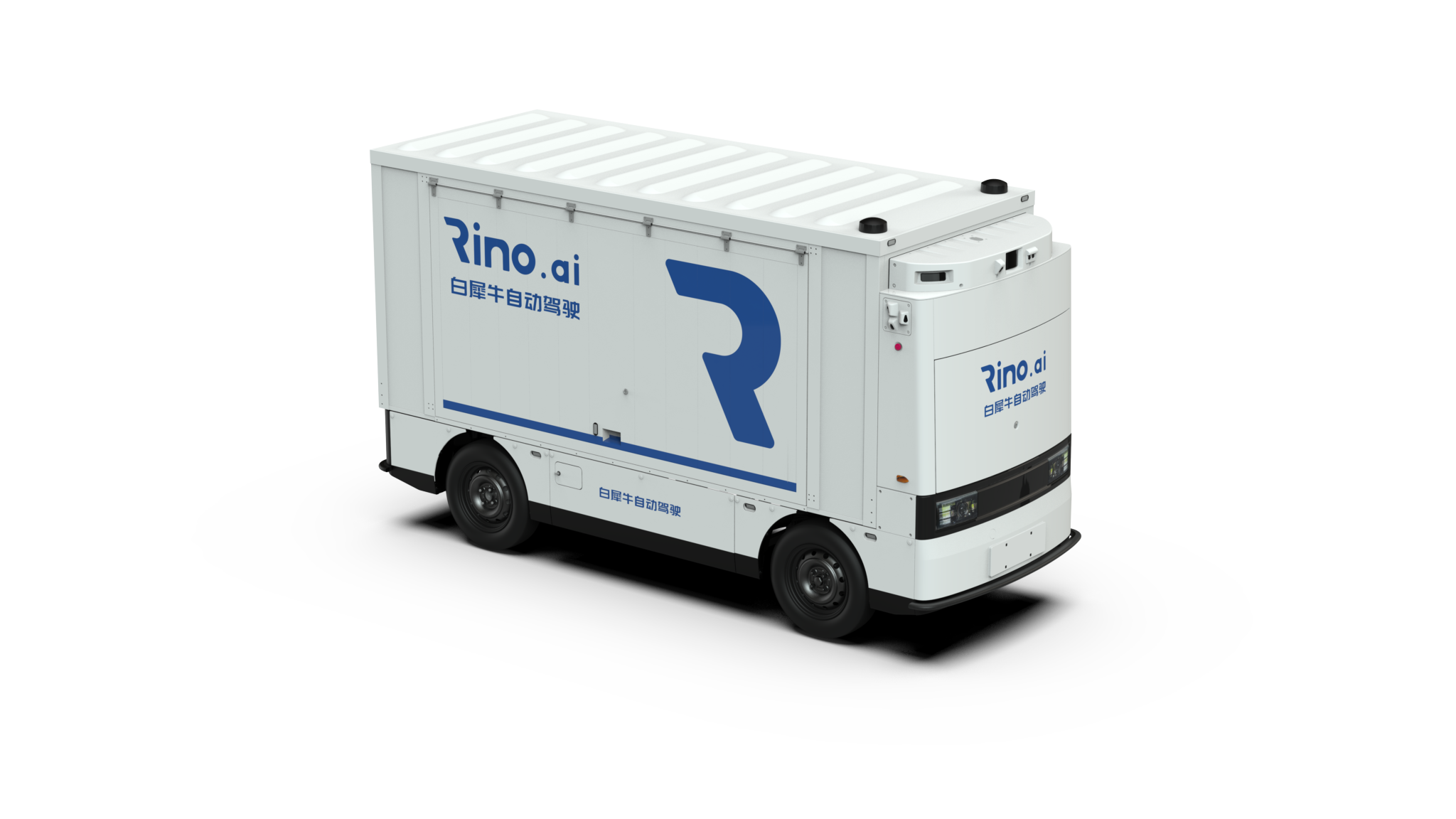 Rino.ai autonomous delivery van